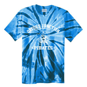 Oxford Junction Unisex Essential Tie-Dye Tee-Royal