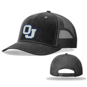 Oxford Junction Richardson  Hawthorne Trucker  Mesh Back Adjustable back cap-Black