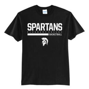 PV Girls Basketball Unisex Short Sleeve T Shirt – JetBlack