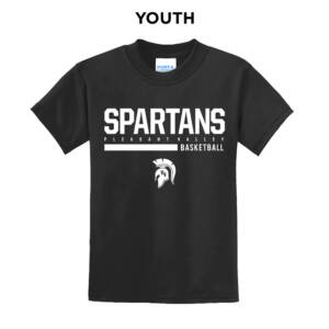 PV Girls Basketball Youth Short Sleeve T Shirt – JetBlack