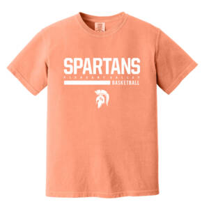 PV Girls Basketball Comfort Colors Unisex Pigment Dyed Short Sleeve Shirt – NeonCantaloupe