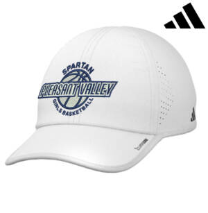 PV Girls Basketball Adidas Superlite 4 Team Cap WHITE