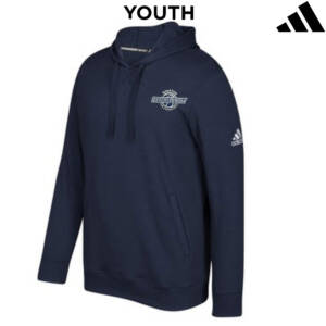 PV Girls Basketball Adidas Youth Fleece Hooded Sweatshirt Navy (YS)