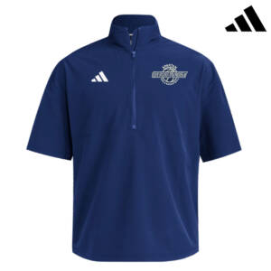 PV Girls Basketball adidas Men’s Short Sleeve 1/4 Zip Jacket Navy