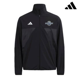 PV Girls Basketball Adidas House of TIRO Woven full zip top black