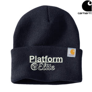 Platform Elite VB Carhartt  Acrylic Watch Cap 2.0 beanie stocking cap with cuff – Navy