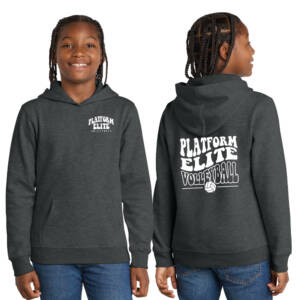 Platform Elite VB Rah Rah District YOUTH V.I.T. Fleece Hoodie – HeathCharcoal