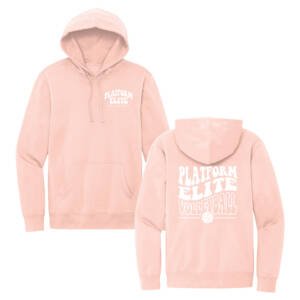 Platform Elite VB Rah Rah District Unisex V.I.T. Fleece Hoodie – RosewaterPink