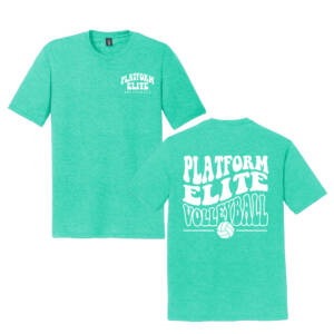 Platform Elite VB Unisex clothing District Perfect Tri blend Crew Tee – AquaHeather
