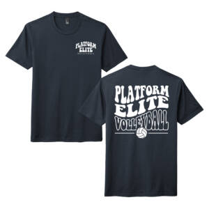 Platform Elite VB Unisex clothing District Perfect Tri blend Crew Tee – NewNavy