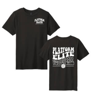 Platform Elite VB  Youth Perfect Tri blend Tee – Black