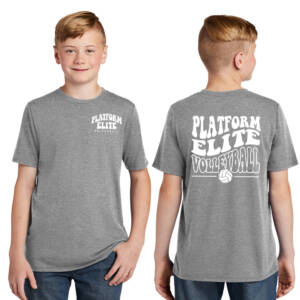 Platform Elite VB Youth Perfect Tri blend Tee – GREYFrost