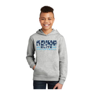 Platform Elite VB  District YOUTH V.I.T. Fleece Hoodie – Lightheathergrey
