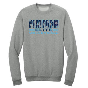 Platform Elite VB District Cloud Unisex Fleece Crew – HeathSteel