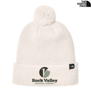 RV Physical Therapy The North Face Pom Beanie-Vintage White