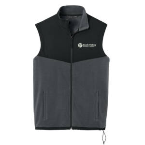 RV Physical Therapy Port Authority Therma-Tek Fleece Vest Men-Iron Grey/Black