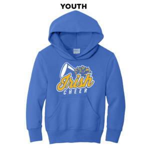 Prince of Peace Youth Hooded Sweatshirt -Royal