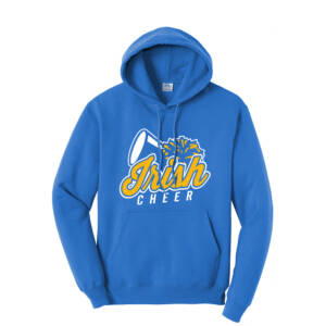 Prince of Peace Unisex Classic Core weight Cozy Pullover Hooded Sweatshirt – Royal