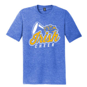 Prince of Peace Unisex District Perfect Tri blend Crew Tee – Royal Frost