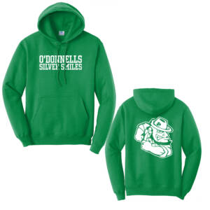 Prince of Peace Unisex Classic Core weight Cozy Pullover Hooded Sweatshirt -Kelly