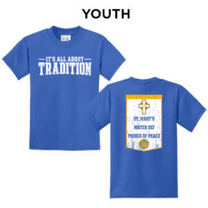 Prince of Peace Youth Short Sleeve T Shirt – Royal
