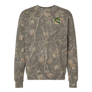 Prince of Peace Independent Trading Co Unisex Heavyweight Crewneck Sweatshirt-Deadwood Tree Camo