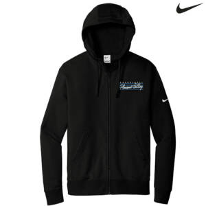 PV Thunder BB Nike Club Fleece Sleeve Swoosh Full Zip Hoodie – Black