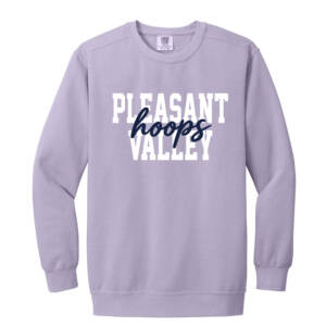 PV Thunder BB Comfort Colors Unisex Garment Dyed Fleece Crew – Orchid