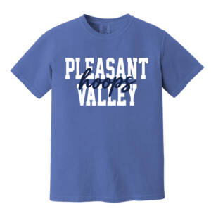 PV Thunder BB Comfort Colors Pigment Dyed Short Sleeve Shirt – FloBlue