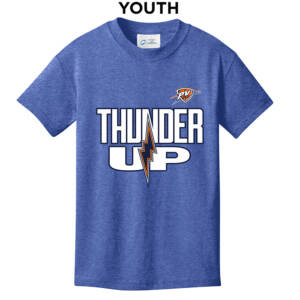 PV Thunder BB Youth Short Sleeve T Shirt -Heather Royal