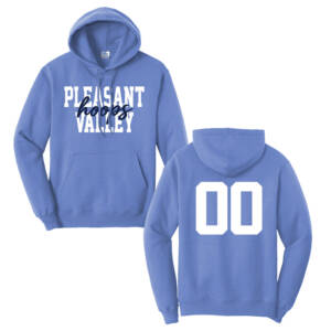 PV Thunder BB Unisex Classic Core weight Cozy Pullover Hooded Sweatshirt – Carolina Blue