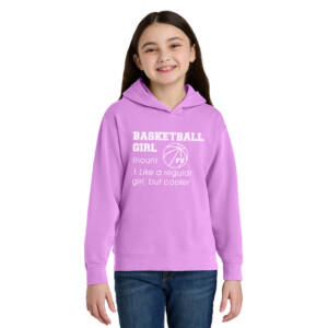 PV Thunder BB Comfort Colors Youth Lightweight Hooded Sweatshirt-Neon Violet