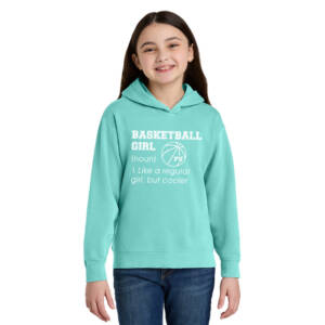 PV Thunder BB Comfort Colors Youth Lightweight Hooded Sweatshirt-Chalky Mint