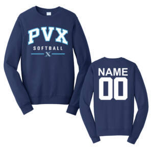 PVX Unisex Fan Favorite Crew Sweatshirt – TeamNavy