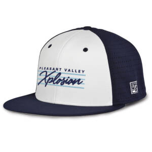 PVX The Game Perforated GameChanger Cap – NavyWhite