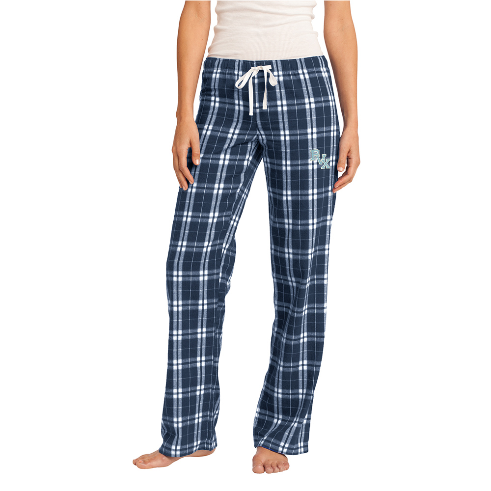 PVX District Ladies Flannel Plaid Pant - TrueNavy