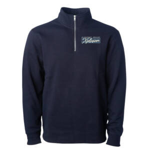 PVX Independent Trading Unisex Midweight Quarter Zip Pullover – ClassicNavy