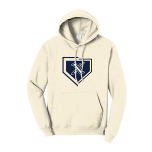 PVX Port & Company Classic Core weight Cozy Pullover Hooded Sweatshirt – OatmealHeather
