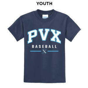 PVX Youth Short Sleeve T Shirt – Navy