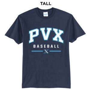 PVX  Tall Core Blend short Sleeve T Shirts – Navy