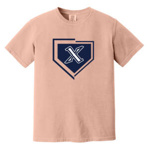 PVX Comfort Colors Unisex Pigment Dyed Short Sleeve Shirt-Peach