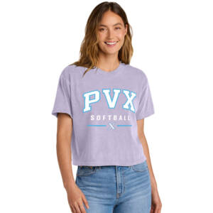 PVX Comfort Colors Women’s Heaveweight Boxy Fit Slightly Cropped T-Shirt-Orchid