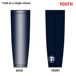 QC Pleasant Valley Volleyball Club Sublimated Youth Arm Sleeve-Single Sleeve