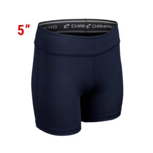 QC Pleasant Valley Volleyball Club Women’s 5″ Compression Short-Navy