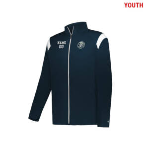 QC Pleasant Valley Volleyball Club Youth Warm-Up Jacket-Navy