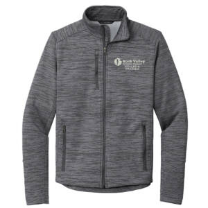 RV Athletic Trainer Port Authority men Digi Stripe Fleece Jacket – Black