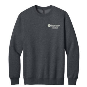 RV Athletic Trainer Port Co Unisex Foundation Fleece 10.7oz Crewneck Sweatshirt – DarkHeatherGrey