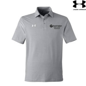 RV Athletic Trainer Under Armour DRIVE Team Stripe Premium Polo Men – Mod Grey