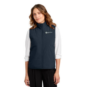 RV Health Mercer Mettle Women’s Brookline Quilted Vest – NightNavy