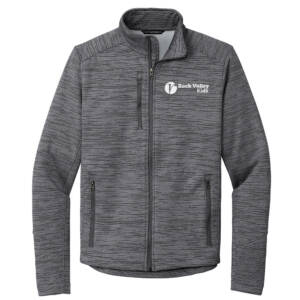 RV Kids Port Authority men Digi Stripe Fleece Jacket – Black